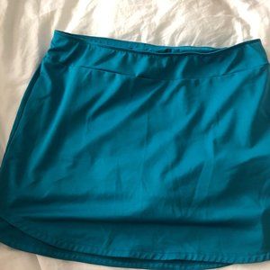 Blue K-Swiss Tennis Skirt with Built in Shorts